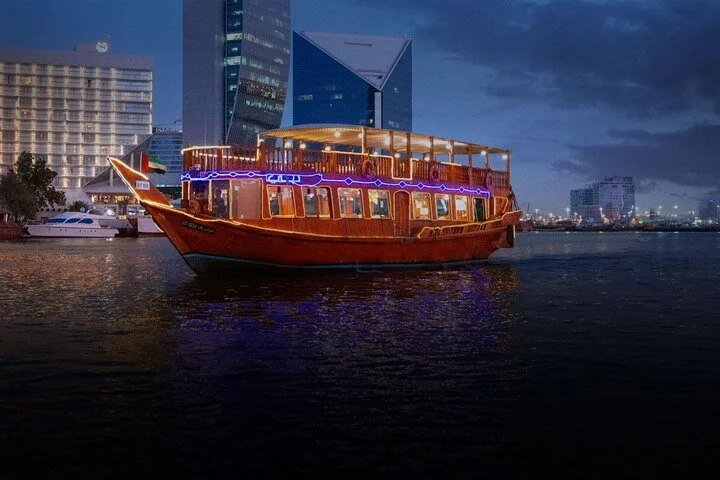 Dhow Cruise Dinner in Creek with Transfer