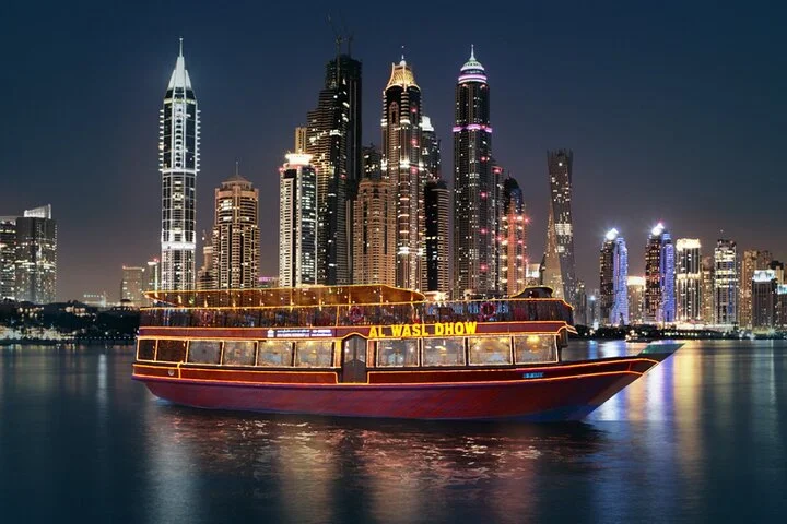 Dhow Cruise Dinner in Creek with Transfer