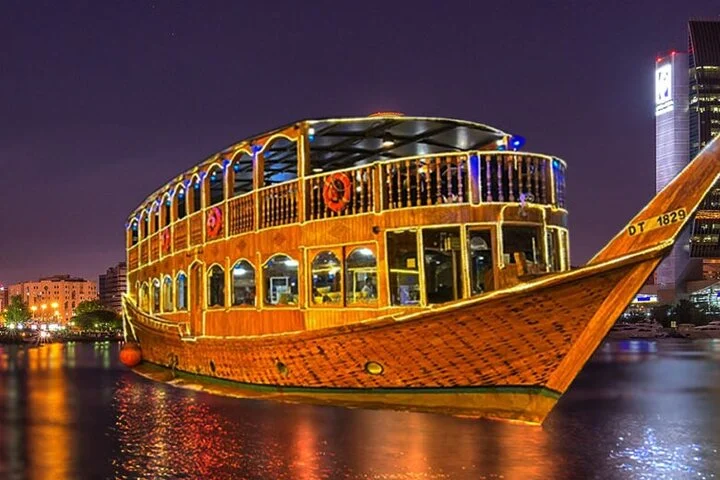 Dhow Cruise Dinner in Creek with Transfer