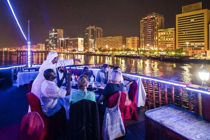 Dhow Cruise Dinner in Creek with Transfer