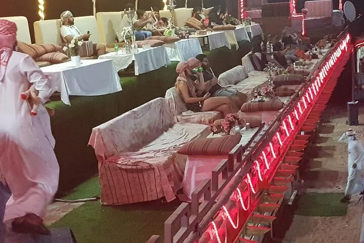 Dinner in The Desert Private Basis - Without Dubai Dune Bashing