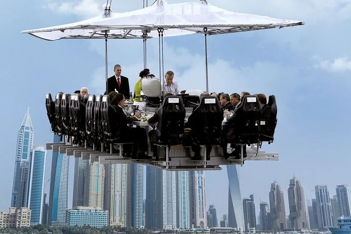 Dinner in the Sky -Dubai's Most Unique Dining - Transfer Optional