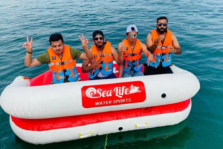 Donut or Sofa Boat Ride Watersport Tour Package in Dubai