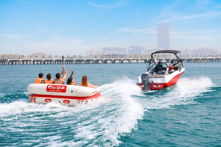 Donut or Sofa Boat Ride Watersport Tour Package in Dubai
