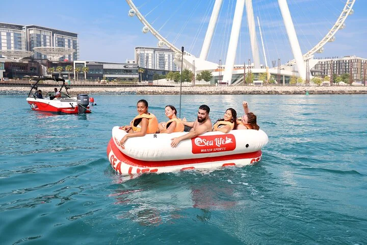 Donut or Sofa Boat Ride Watersport Tour Package in Dubai