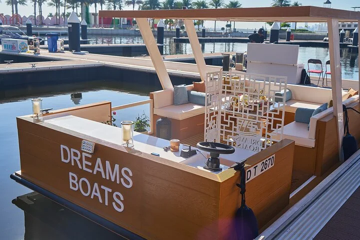 Dubai 45-Minute Dream Boats Floating Cafe