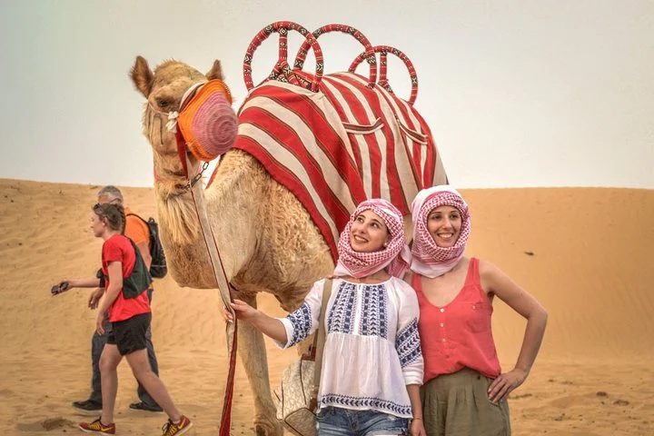Dubai: Adventure Evening Desert Safari, Camel Ride, Shows & BBQ Dinner