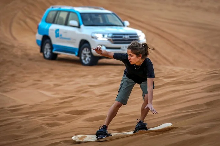 Dubai: Adventure Quad Bike Safari, Camel Ride & Refreshments