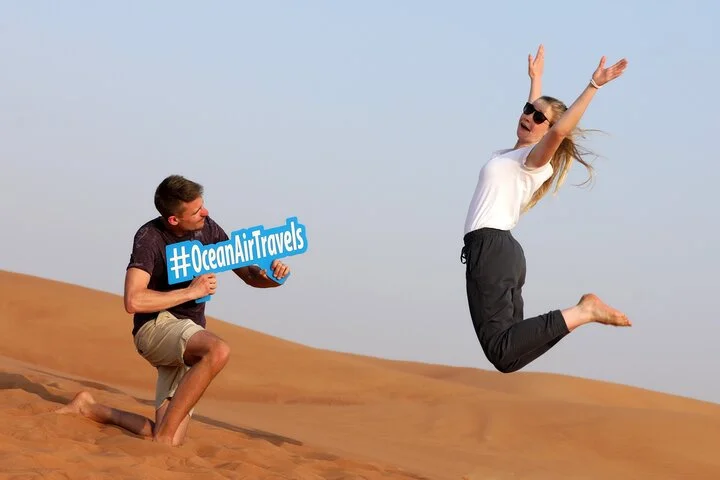 Dubai: Adventure Quad Bike Safari, Camel Ride & Refreshments
