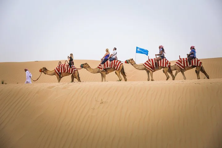Dubai: Adventure Quad Bike Safari, Camel Ride & Refreshments