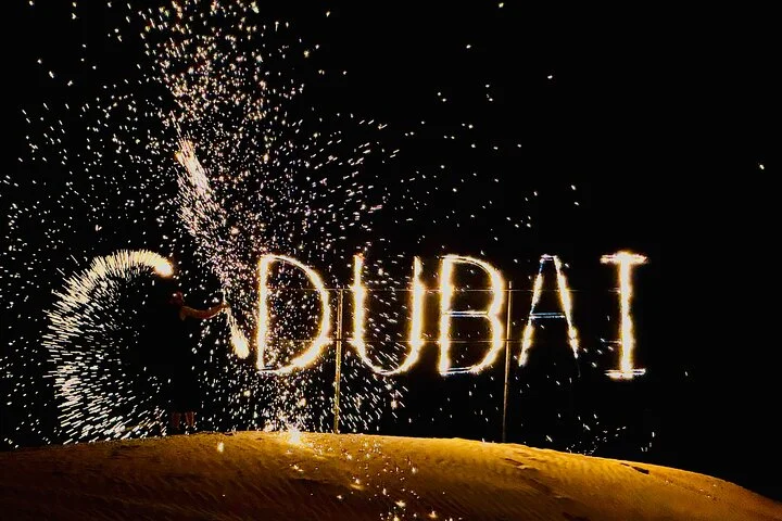 Dubai: Arabian Nights Red Dunes 4x4 Pick /Drop Camel Dinner Shows