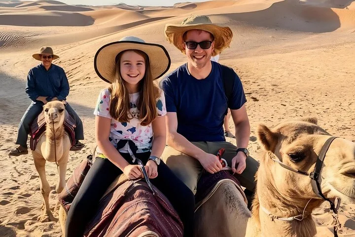 Dubai: Arabian Nights Red Dunes 4x4 Pick /Drop Camel Dinner Shows