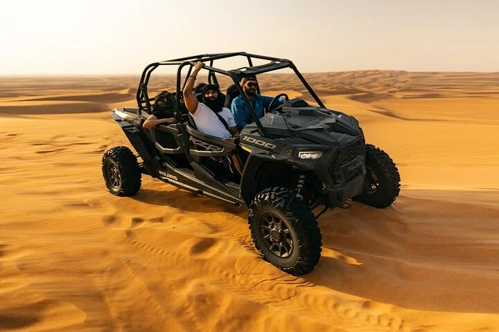 Dubai: Buggy Dune Bashing, Sand Boarding, Camel Ride & Show
