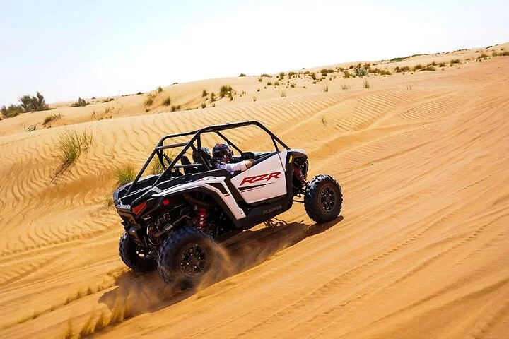 Dubai: Buggy Dune Bashing, Sand Boarding, Camel Ride & Show