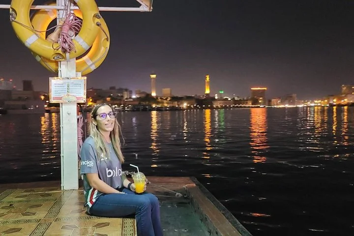 Dubai By Night: Evening Guided City Lights Tour with Transfers