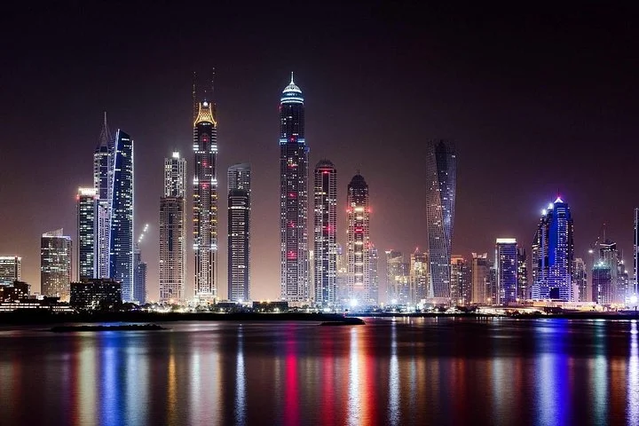 Dubai by Night: Private City Tour with Dubai Fountain Show