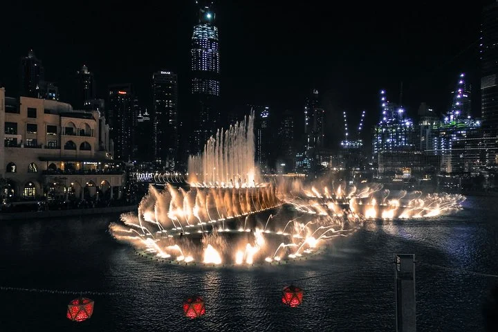 Dubai By Night Tour with Dinner at Atlantis Hotel