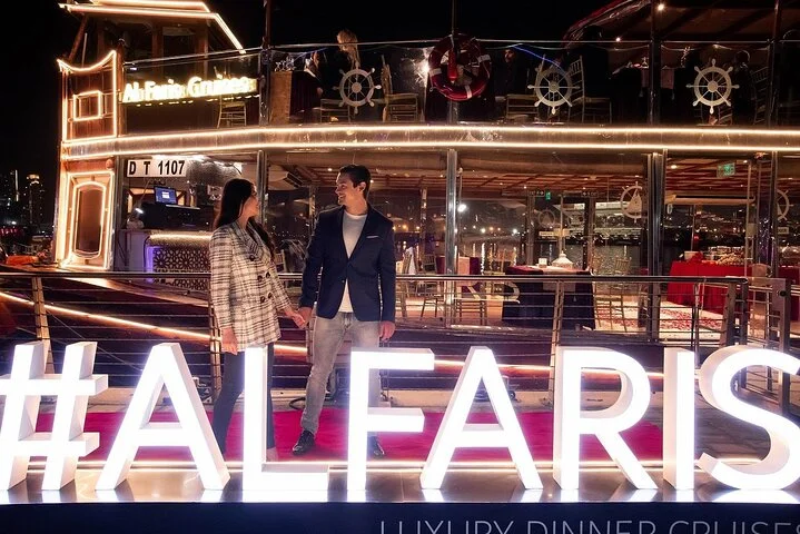 Dubai Canal Dinner Cruise with La Perle Show GOLD Tickets Combo