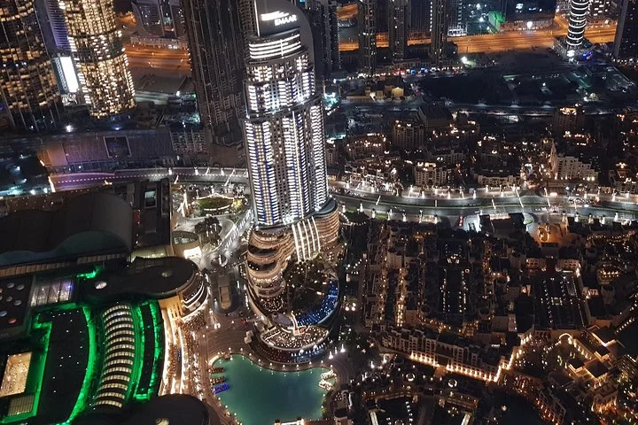 Dubai City Tour By Night With Burj Khalifa Ticket