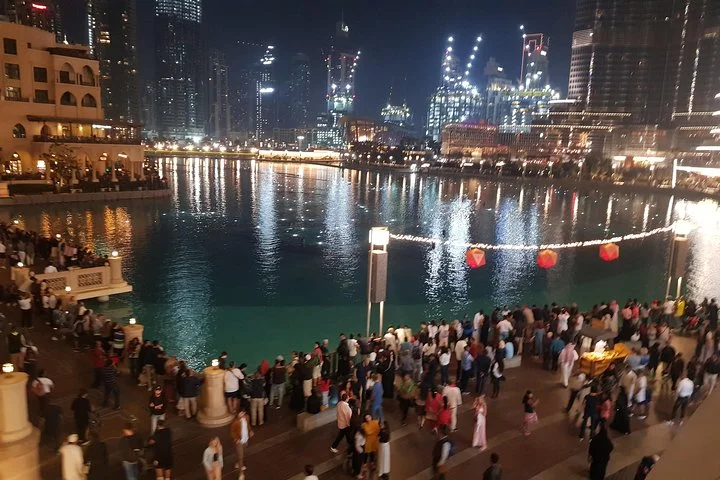 Dubai City Tour By Night With Burj Khalifa Ticket