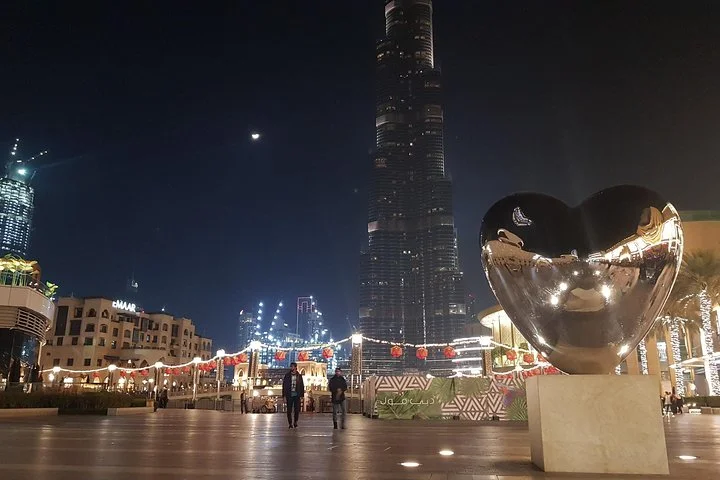 Dubai City Tour By Night With Burj Khalifa Ticket