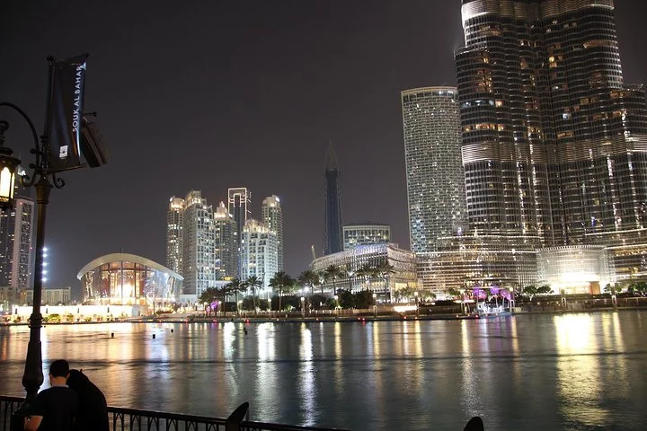 Dubai City Tour By Night With Burj Khalifa Ticket