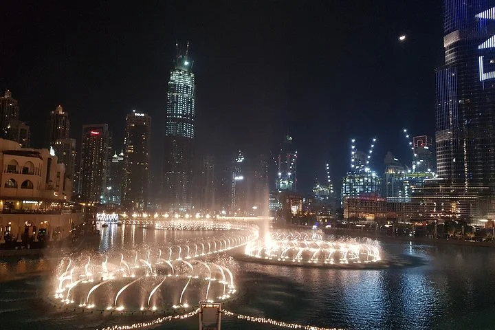 Dubai City Tour By Night With Burj Khalifa Ticket