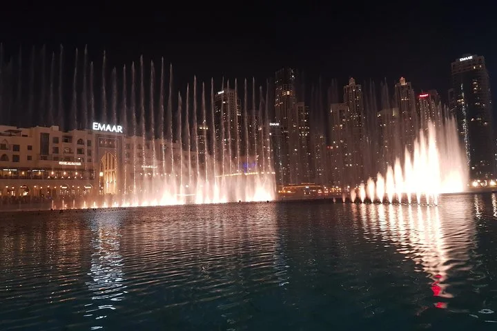 Dubai City Tour By Night With Burj Khalifa Ticket