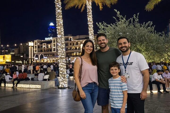 Dubai City Tour By Night With Burj Khalifa Ticket