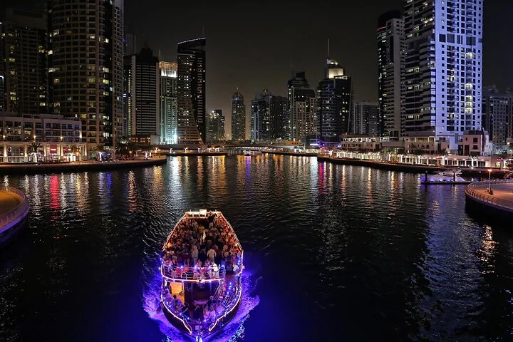 Dubai City Tour + Dhow Cruise Marina with Transfer