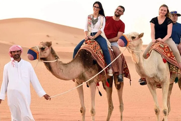Dubai Desert Adventure Dune Safari Camel Ride BBQ & Stargazing