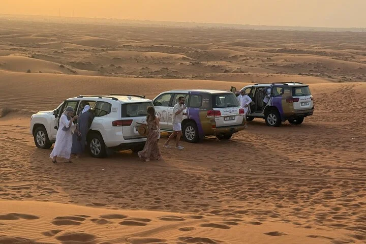 Dubai Desert Adventure Dune Safari Camel Ride BBQ & Stargazing