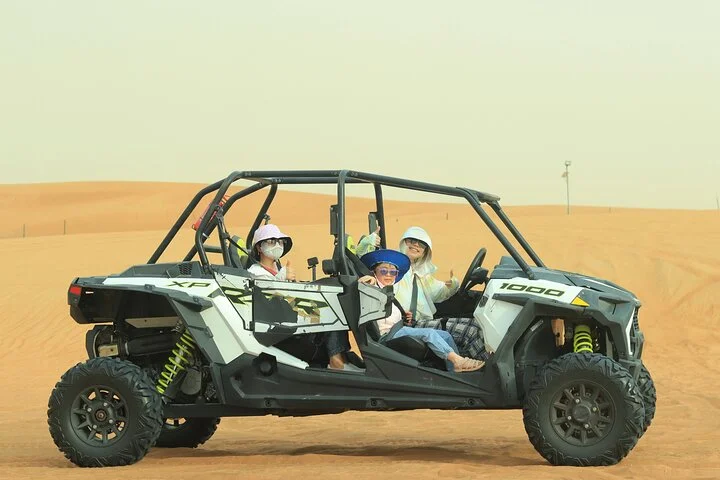 Dubai Desert Escape: Red Dunes Safari, Falcon, Camel & BBQ Dinner