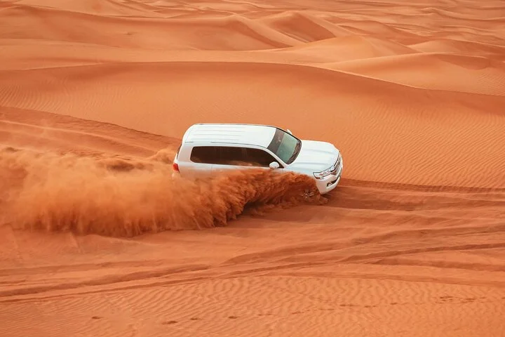 Dubai Desert Safari 4x4 Dune Bashing with BBQ and Live Show