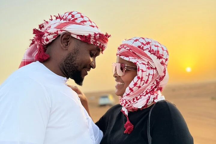 Dubai Desert Safari Adventure, Camel Ride, Sand surf, BBQ Dinner