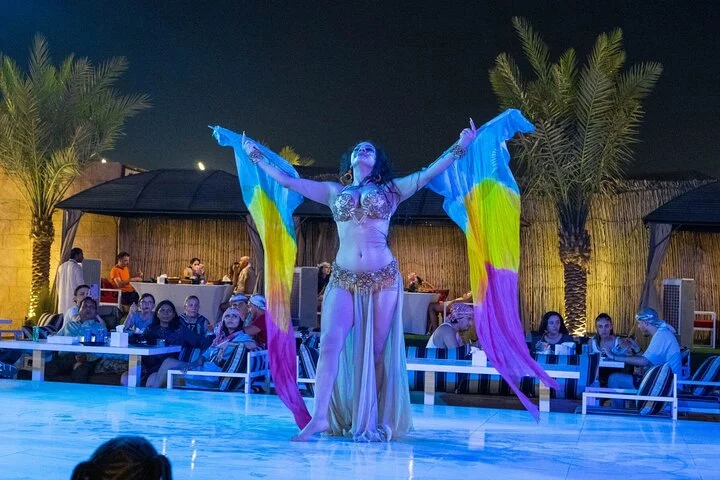 Dubai Desert Safari Adventure, Camel Ride, Sand surf, BBQ Dinner