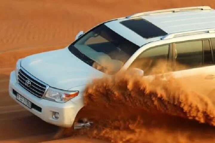 Dubai Desert Safari & Buffet Dinner and Camel ride with PRIVATE CAR