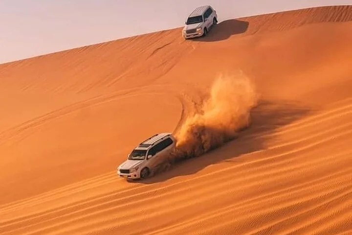 Dubai Desert Safari & Buffet Dinner and Camel ride with PRIVATE CAR