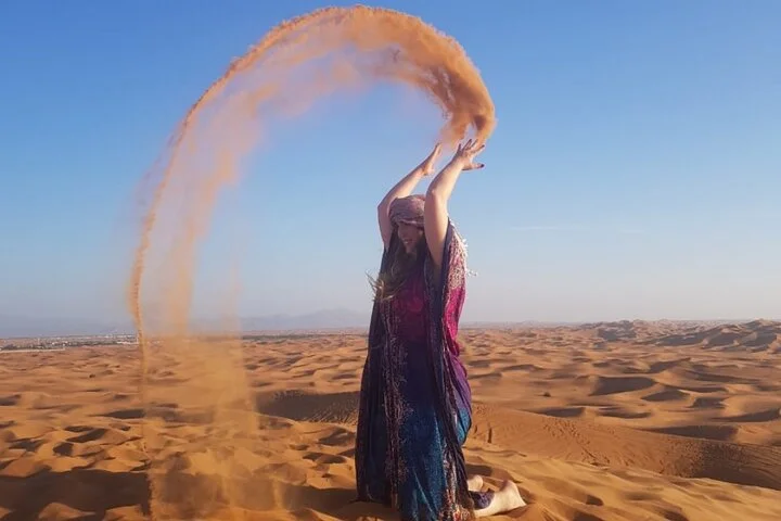 Dubai Desert Safari & Buffet Dinner and Camel ride with PRIVATE CAR