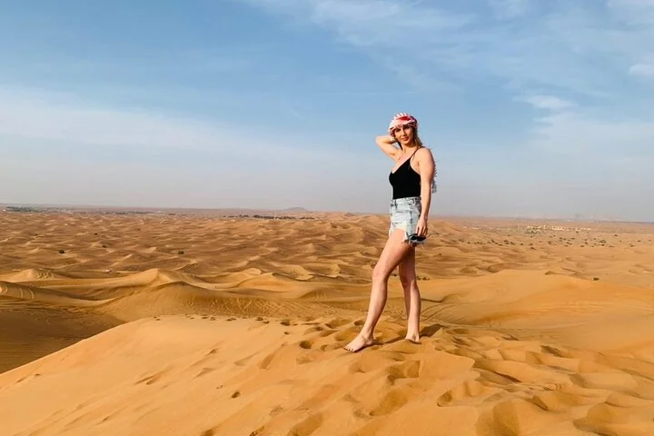 Dubai Desert Safari & Buffet Dinner and Camel ride with PRIVATE CAR