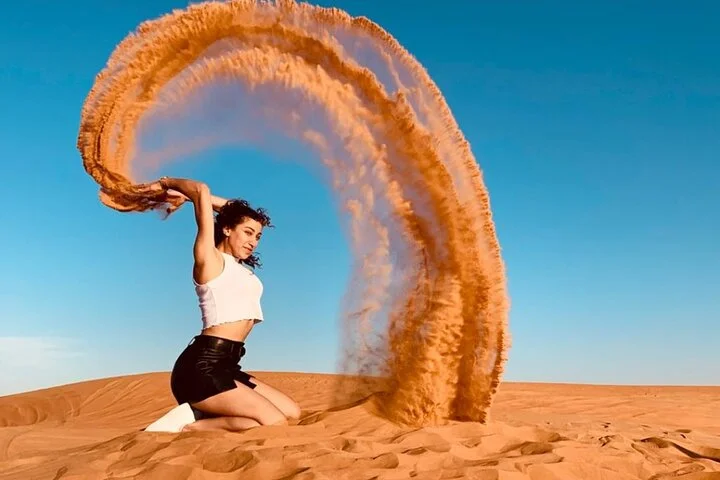 Dubai Desert Safari & Buffet Dinner and Camel ride with PRIVATE CAR