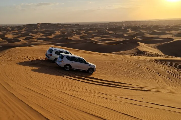 Dubai Desert Safari & Buffet Dinner and Camel ride with PRIVATE CAR