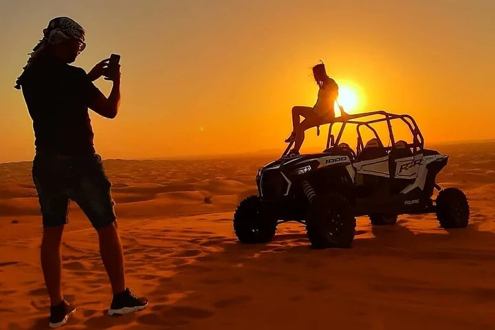 Dubai Desert Safari & Buffet Dinner and Camel ride with PRIVATE CAR