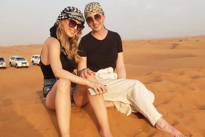 Dubai Desert Safari & Buffet Dinner and Camel ride with PRIVATE CAR