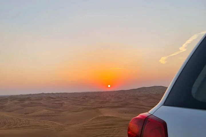 Dubai Desert Safari & Buffet Dinner and Camel ride with PRIVATE CAR