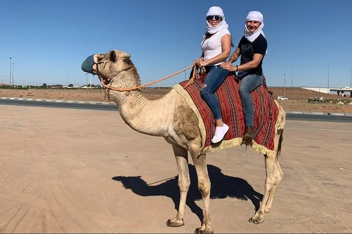 Dubai Desert Safari & Buffet Dinner and Camel ride with PRIVATE CAR