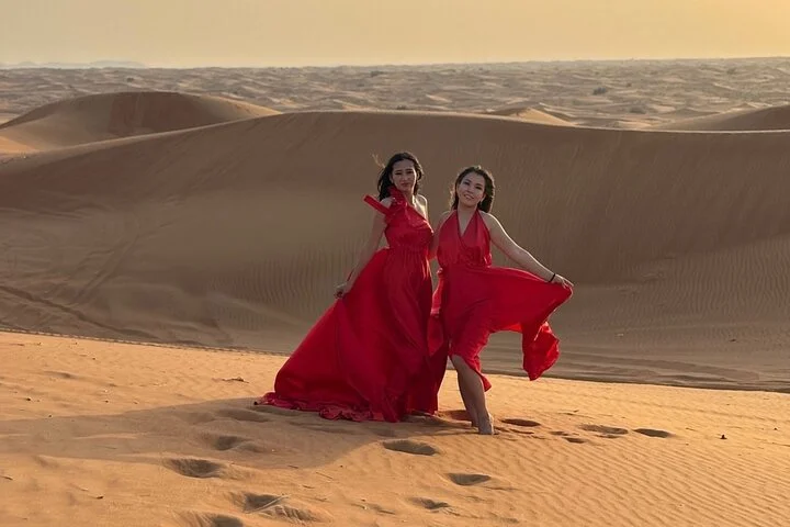 Dubai desert safari & buggy tour & flying dress for free