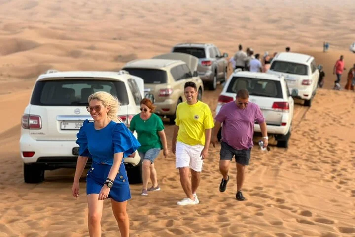 Dubai Desert Safari, Camel, Live BBQ & Shows (Private 4x4 Car)