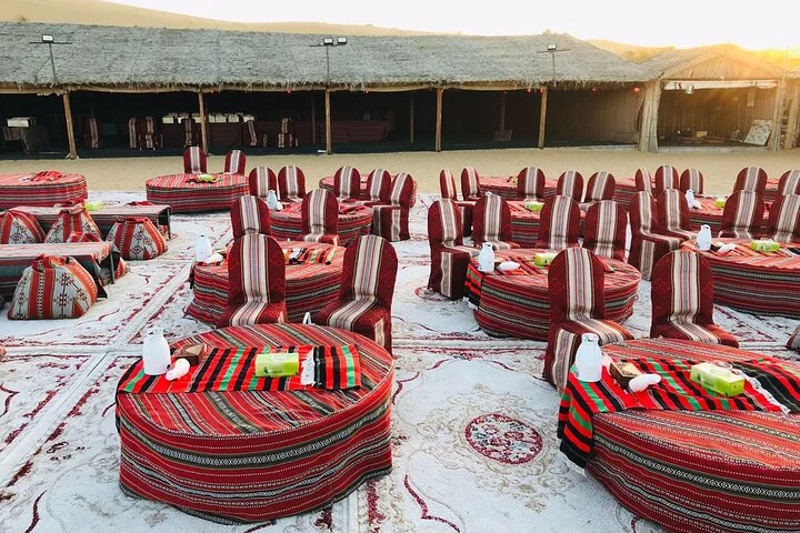 Dubai Desert Safari, Camel, Live BBQ & Shows (Private 4x4 Car)