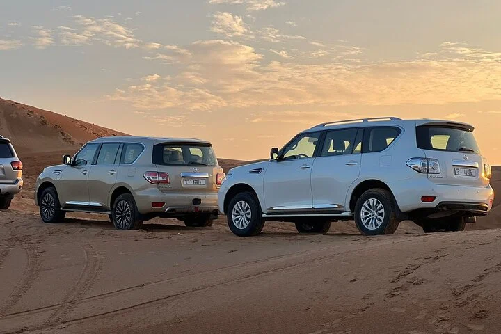 Dubai Desert Safari, Camel Ride, Shisha, Henna, Live BBQ & Shows